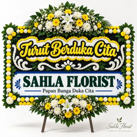Papan Bunga Duka Cipinang